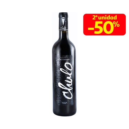 CHULO Garnacha centenaria Vino tinto ecológico con D.O. Vinos de Madrid botella 75 cl.