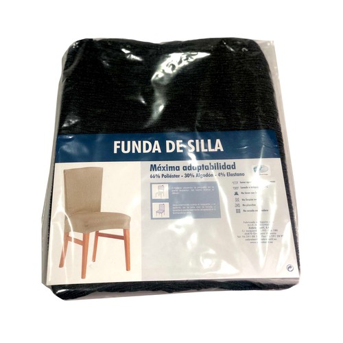 Funda ajustable silla, gris.