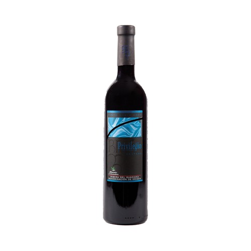 PRIVILEGIO ROMALE Vino tinto roble con D. O. Ribera del Guadiana botella 75 cl.