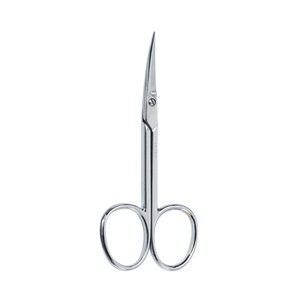 BETER Tijera curva cromada de 9 cm, para el corte de las cutículas BETER.