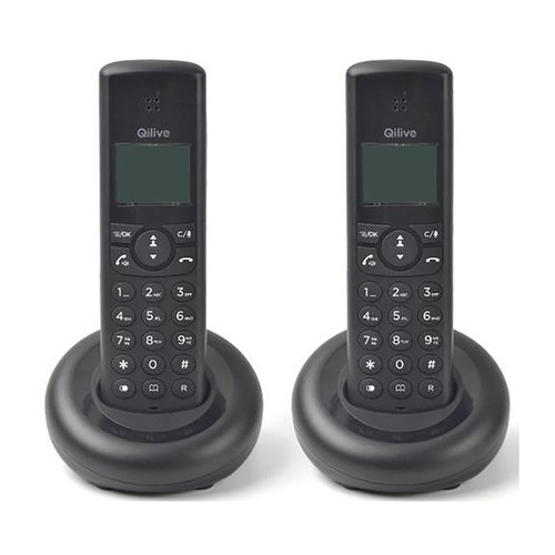 Teléfono inalámbrico QILIVE Duo.