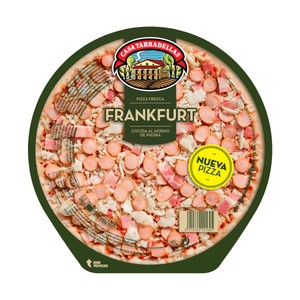 Imagen de CASA TARRADELLAS Pizza Frankfurt 420 g.