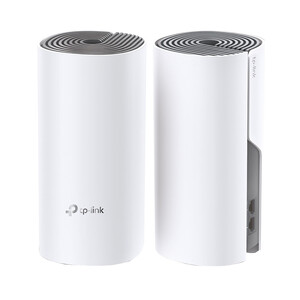 Sistema Wi-Fi Mesh TP-LINK Deco E4 (Pack 2) AC1200. doble banda, 2 antenas internas.