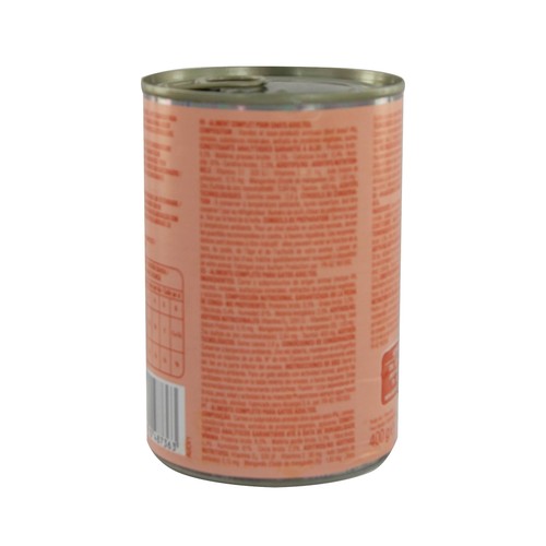PRODUCTO ALCAMPO Alimento para gatos de paté de buey  400 g.