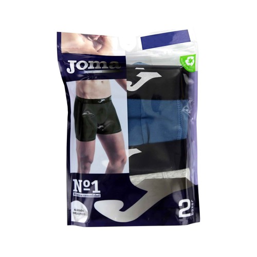 Lote de 2 bóxer para hombre JOMA, talla XL.