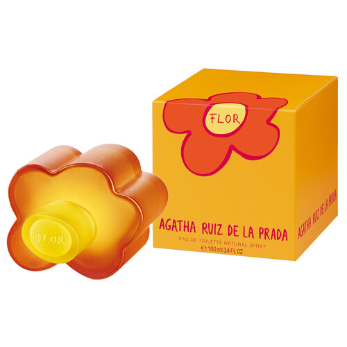 AGATHA RUIZ DE LA PRADA Eau de toilette para mujer con vaporizador en spray AGATHA RUIZ DE LA PRADA Flor 100 ml.