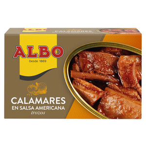 ALBO Calamares en salsa americana ALBO 75 gr.