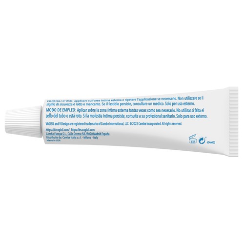 VAGISIL Crema de avena prebiótica para calmar y prevenir las molestias íntimas 30 g.