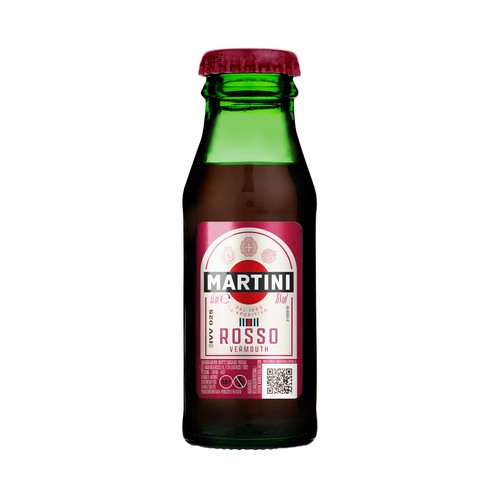 MARTINI Vermout rojo (rosso) botella 5.5 cl.