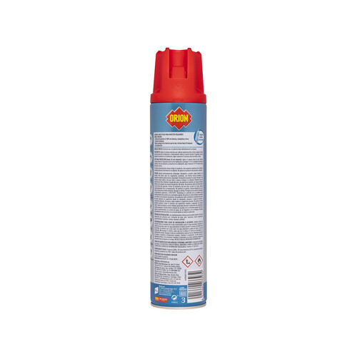 ORION Insecticida aerosol sin olor, contra moscas y mosquitos ORION 600 ml.