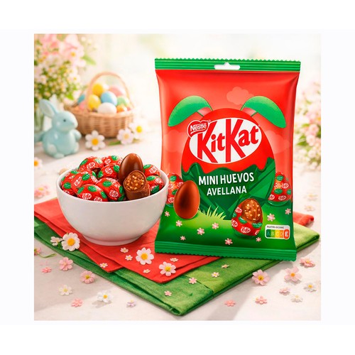 KIT KAT Mini huevos de avellana Pascua 151 g.