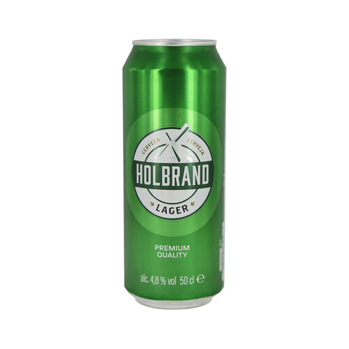 HOLBRAND Cerveza clásica lata de 50 cl.