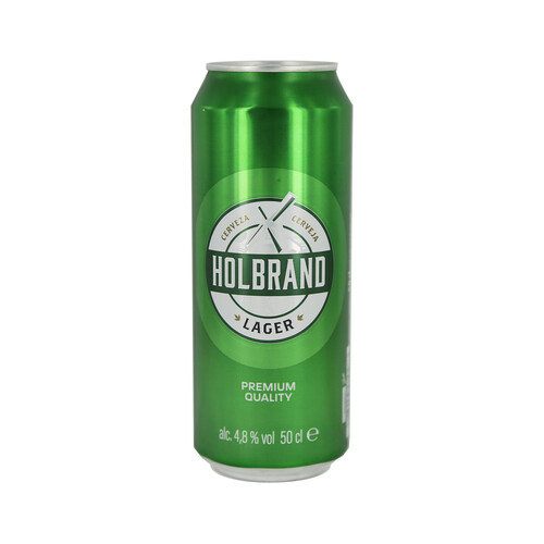 Cerveza clásica HOLBRAND lata de 50 cl.