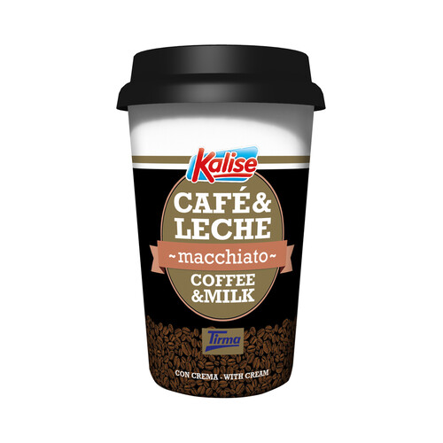 KALISE Bebida de café con toque de leche y crema KALISE Macchiato 250 ml.
