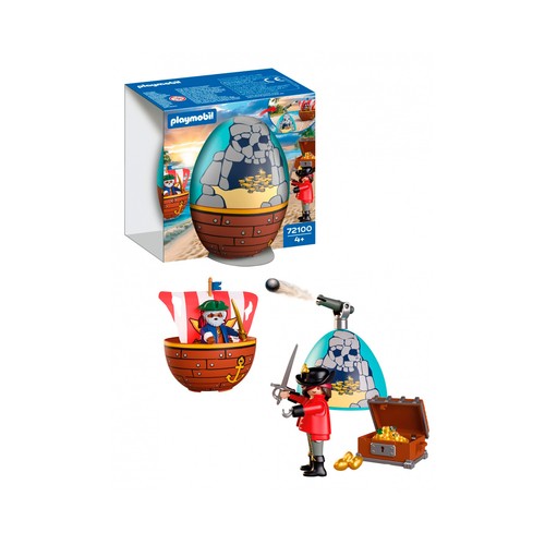 PLAYMOBIL 72100. Play egg: piratas.