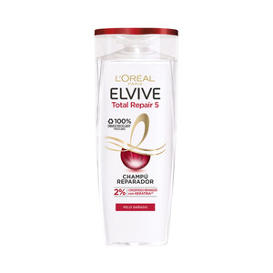 Imagen de ELVIVE Champú reparador y fortificante para cabellos dañados y desvitalizados ELVIVE Total repair 5 380 ml.