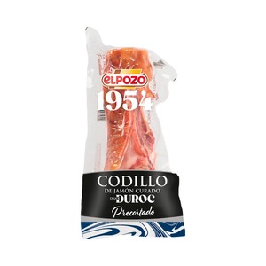 Imagen de EL POZO 1954 Codillo de jamón curado cruce Duroc precortado 860 g.