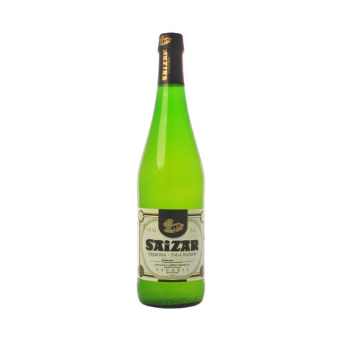 Sidra natural SAIZAR botella de 75 cl.
