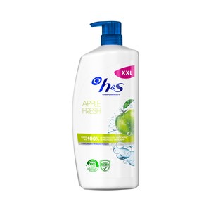 H&S Champú anticaspa de uso diario con micro bioma protect H&S Apple fresh 1 l. 1000 ml