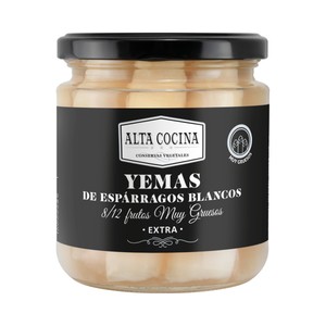 Yemas de espárragos blancos 8/12 205g