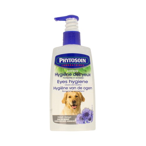 PHYTOSOIN Loción higiénica para los ojos perros/gatos PHYTOSOIN 150 ml.