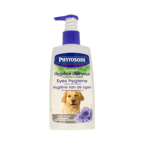 PHYTOSOIN Loción higiénica para los ojos perros/gatos 150 ml.