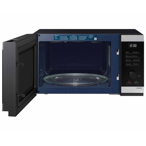 Microondas con grill SAMSUNG MG23DG4524AT, capacidad 23L, potencia: 800W, Grill:1100W.