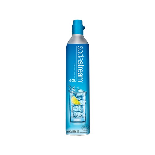 Cilindro de recarga de gas azul para máquina, SODASTREAM.