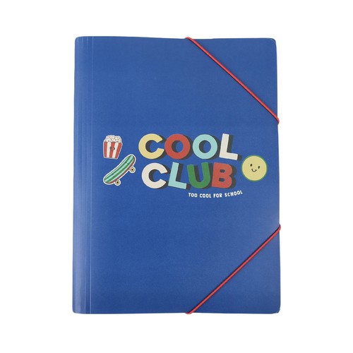 Carpeta gomas A4 Retro Color. ALCAMPO