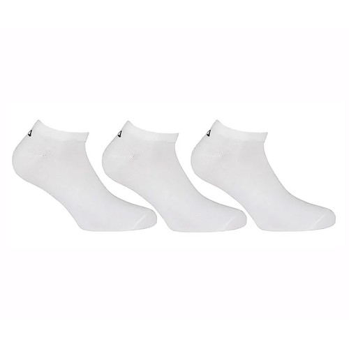 Pack 3 calcetines tobilleros FILA, color blanco, talla 35/38