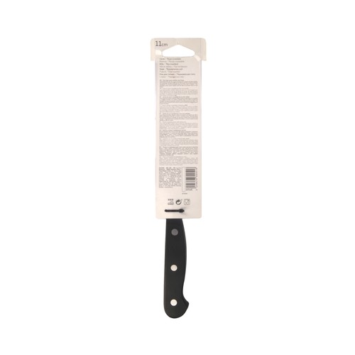 Cuchillo chuletero con hoja de acero inoxidable de 11cm. y mango forjado, ACTUEL.
