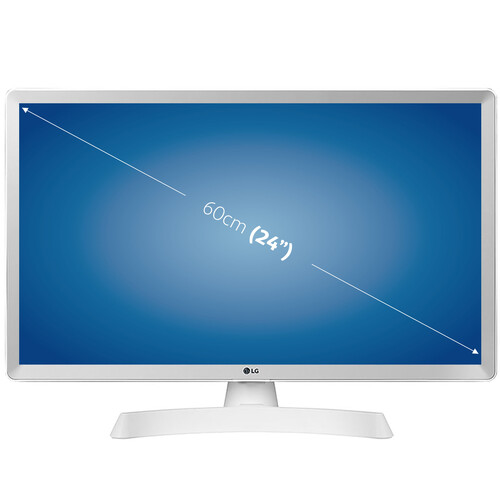 TV LED 60,9cm (24) LG 24TQ510S-WZ HD READY, SMART TV, WIFI, BLUETOOTH, TDT T2, USB reproductor, 2HDMI, 50HZ.