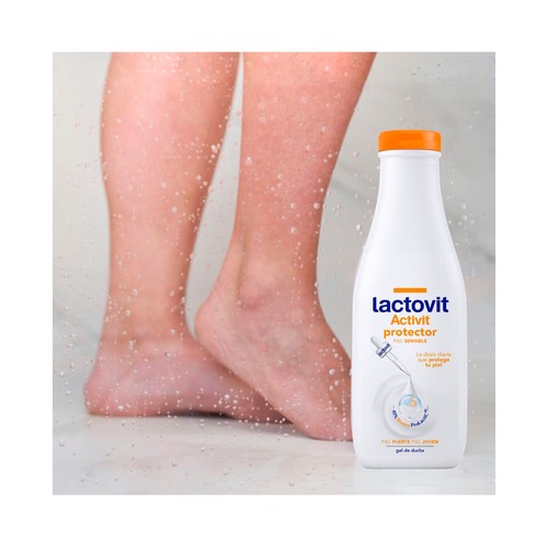 LACTOVIT Activit protector Gel protector para ducha o baño, para pieles sensibles 550 ml.