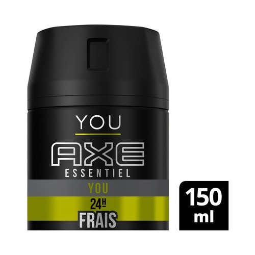 AXE Essential you Desodorante en spray para hombre con protección antitranspirante hasta 24 horas 150 ml.