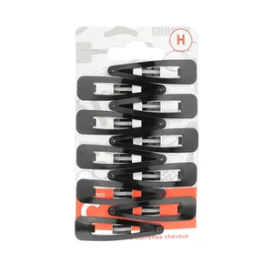 COSMIA Pinza metálica para cabello COSMIA 8 uds.