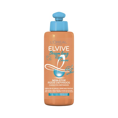 ELVIVE Crema de peinado sin aclarado (día y noche), para cabellos ondulados a rizados ELVIVE Dream long 200 ml.