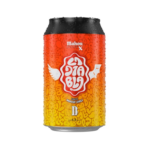 MAHOU Cerveza la diabla lata 33 cl.