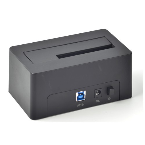 Estación de acoplamiento para disco duro HDD/SDD, QILIVE Q.3303, color negro