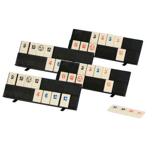Rummikub Caja Metalica, Juego clásico de números GOLIATH