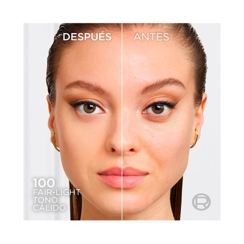 L´ORÉAL PARIS Infallible skin ink tono 100 Light warm Base de maquillaje de larga duración.