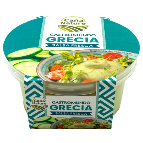 CAÑA NATURE Gastromundo Salsa fresca Grecia 200 g.