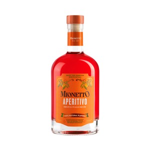 Imagen de MIONETTO Aperitivo italiano a base de naranja, cítricos y botánicos botella 50 cl.