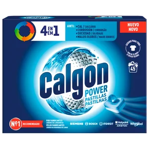 CALGON Descalcificador en pastillas 45 uds.