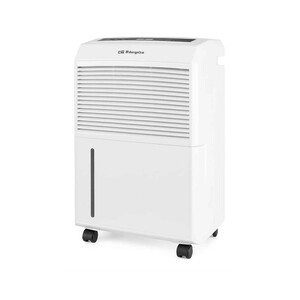Deshumidificador ORBEGOZO DH 3000, depósito de 5,8L, deshumidificación 30L/día.