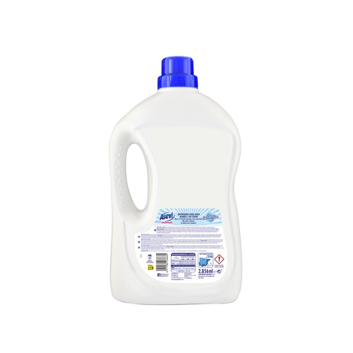 ASEVI Detergente líquido para ropa blanca y de color con Gel Activo 42 DS