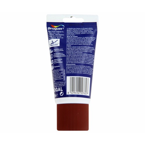 Masilla madera, color nogal BRUGUER, 200grs.