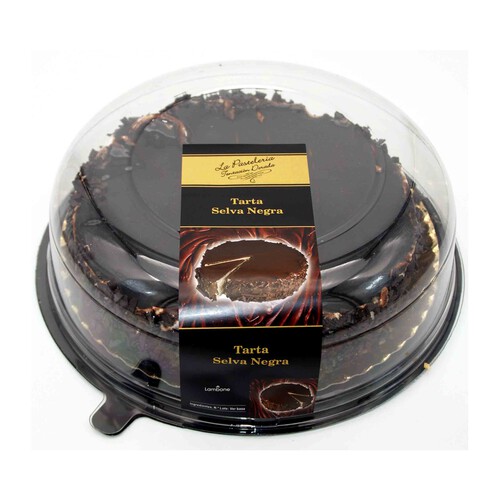 Tarta selva negra, 500g.