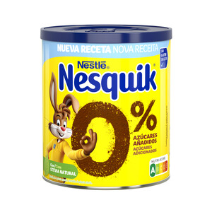 NESQUIK Cacao instantáneo 0% azúcares añadidos NESTQUIK 320 gr.