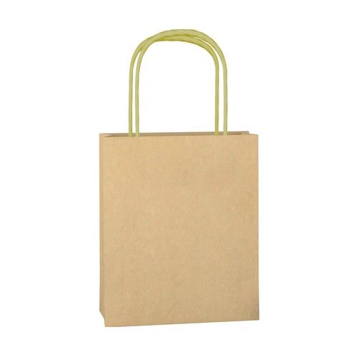 Bolsa de regalo, tamaño M, color marrón, AUCHAN.
