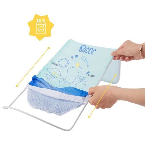 Hamaca de baño ergonómica, de 0 a 6 meses, BADABULLE.